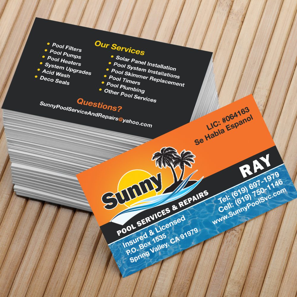 sunny-pool-svc-bizcard